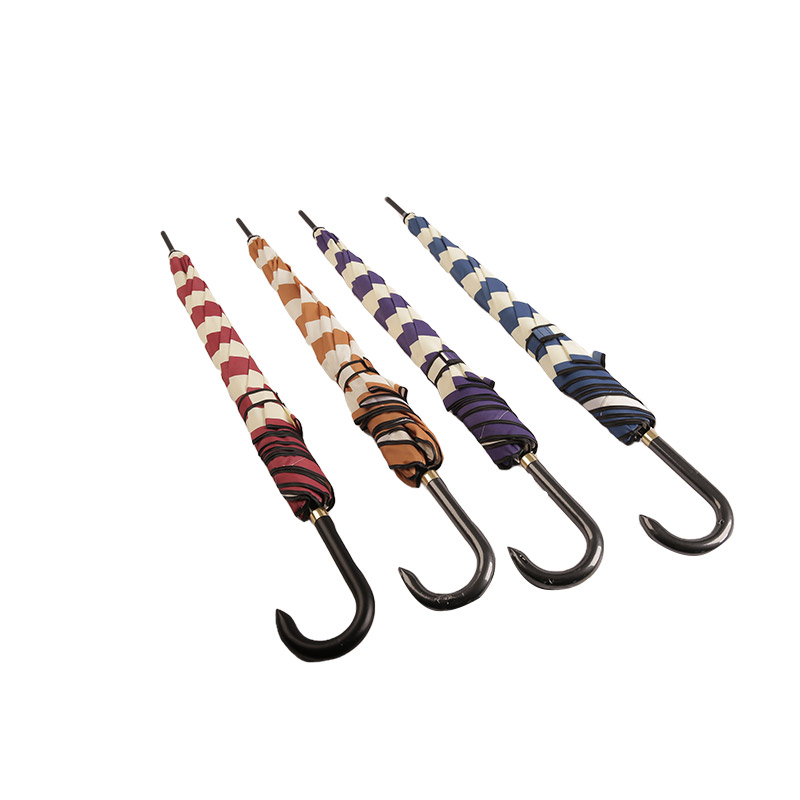 Ombrello dritto Striped Beach Sun Oxford-0E6B0007