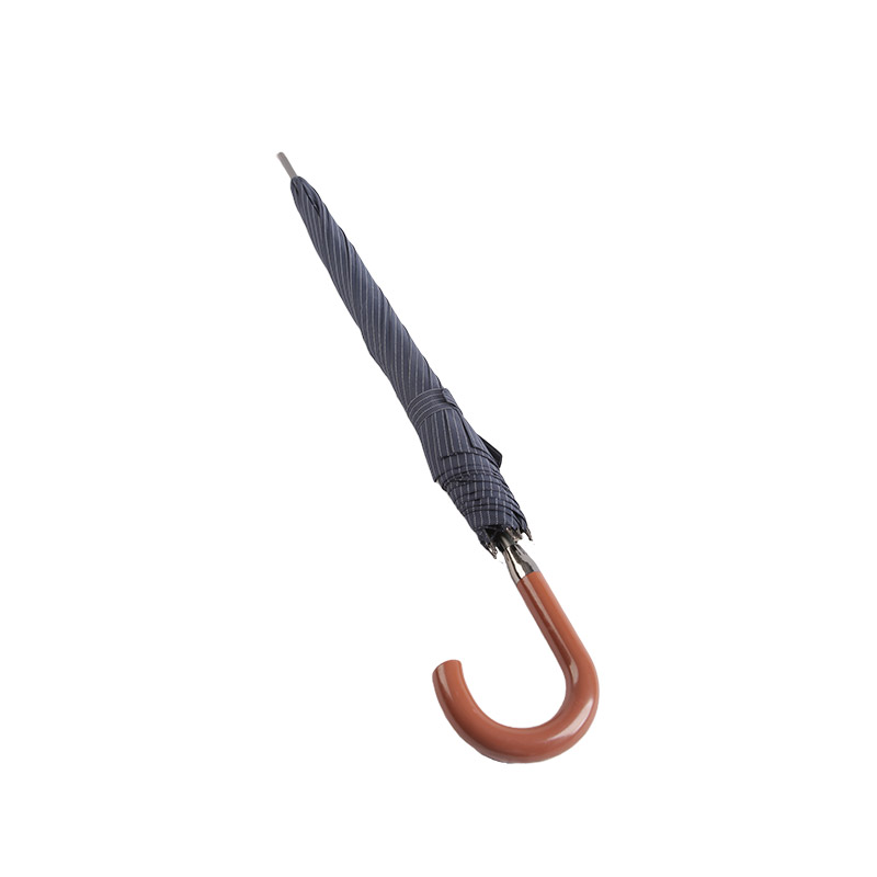 Buona fermezza Pongee Ombrello dritto-0E6B0175