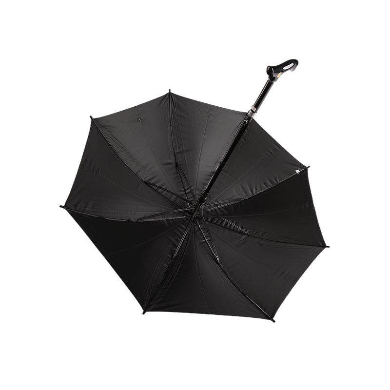 Pongee resistente al vento e impermeabile con ombrello dritto rivestito in argento-0E6B0223