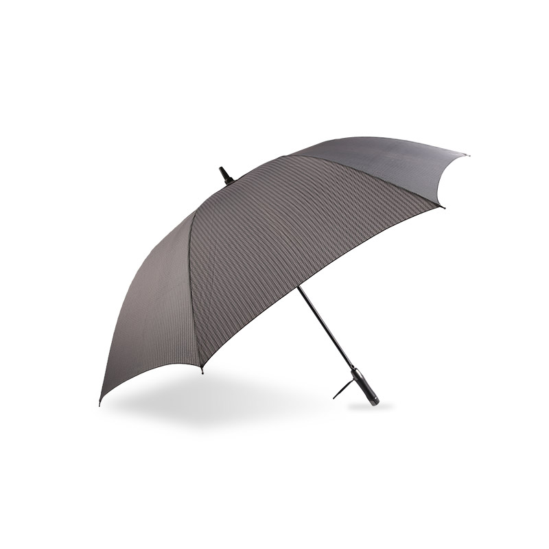 Stripe Business Can Be Automatic Pongee Ombrello dritto-0E6B0233