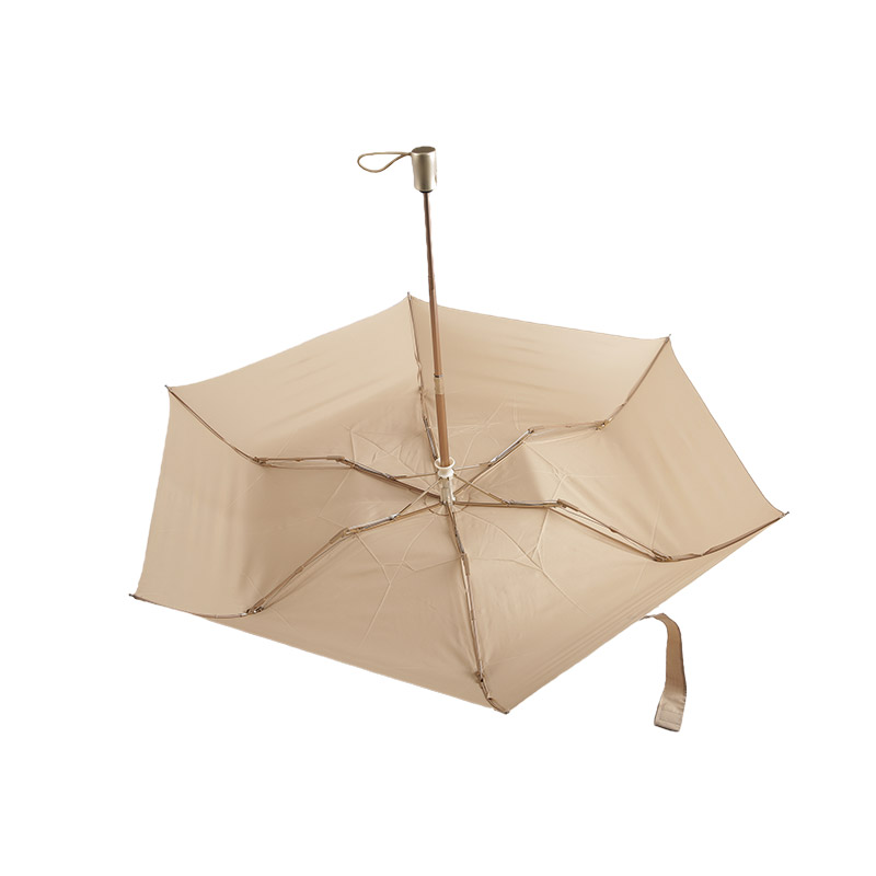 Albicocca Atmosphere Pongee Ombrello triplo-0E6B0465