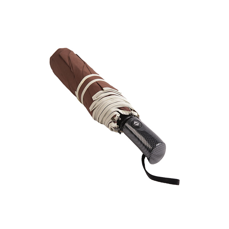 Business Style Coffee Pongee Ombrello triplo-0E6B0471