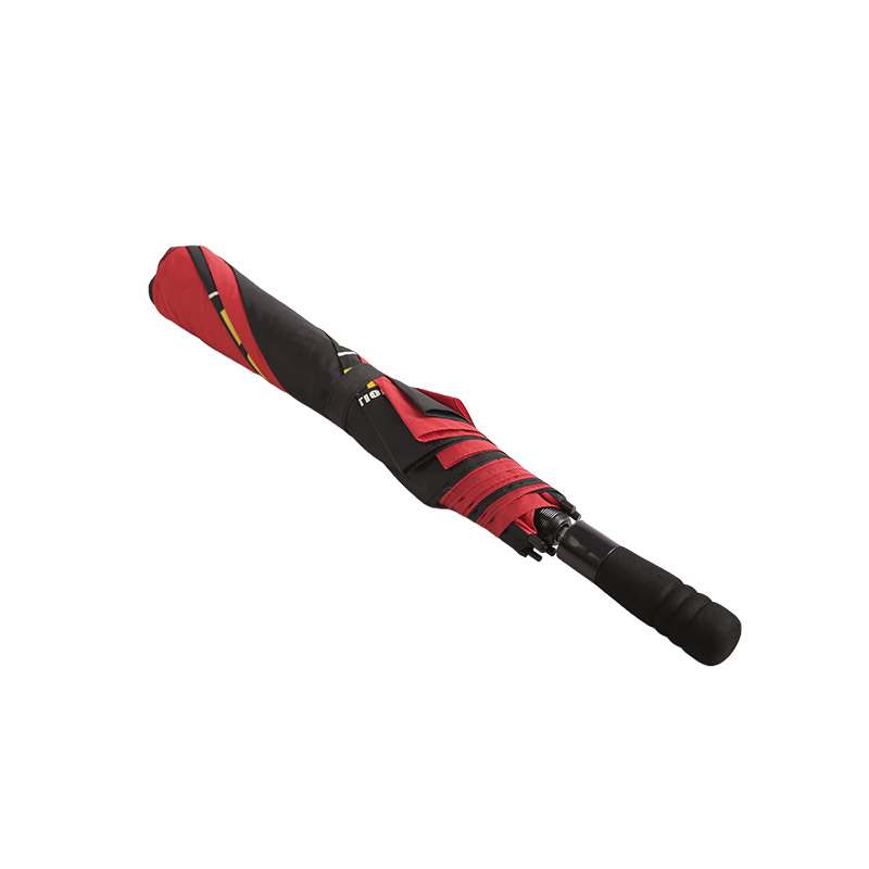 Ombrello a due pieghe Logo Pongee bicolore-0E6B0556