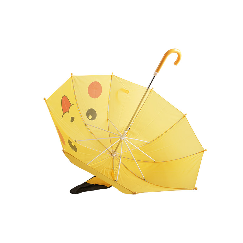 Ombrello per bambini in poliestere carino Pikachu-0E6B0594