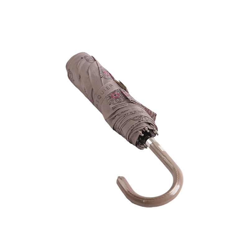 Ombrello triplo in poliestere con stampa a colori chiari-0E6B0739