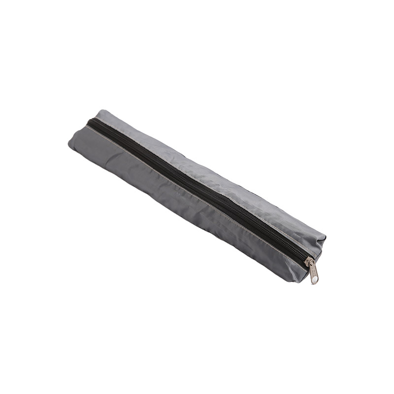 Ombrello doppio semplice in metallo argento puro-0E6B0782